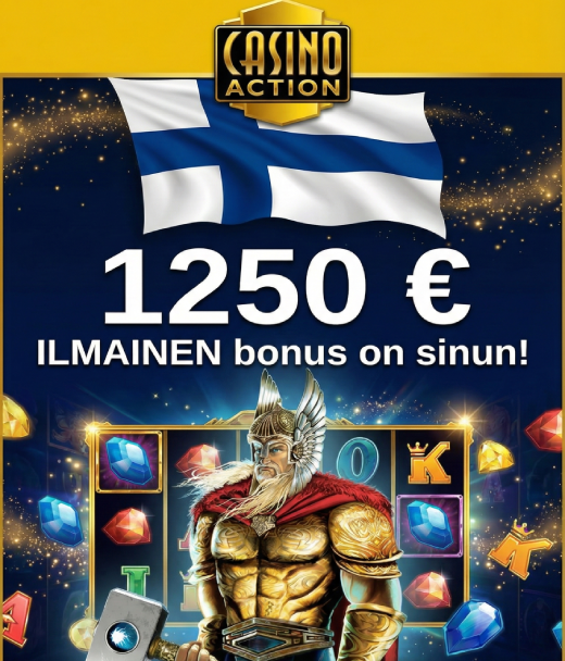 Bonus rekisteröitymisestä Casino Action