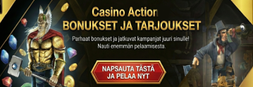 Bonukset CasinoAction